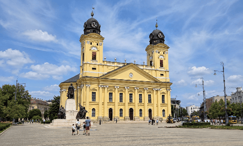 CUSP.X_T riscalda la Grande Chiesa Riformata di Debrecen